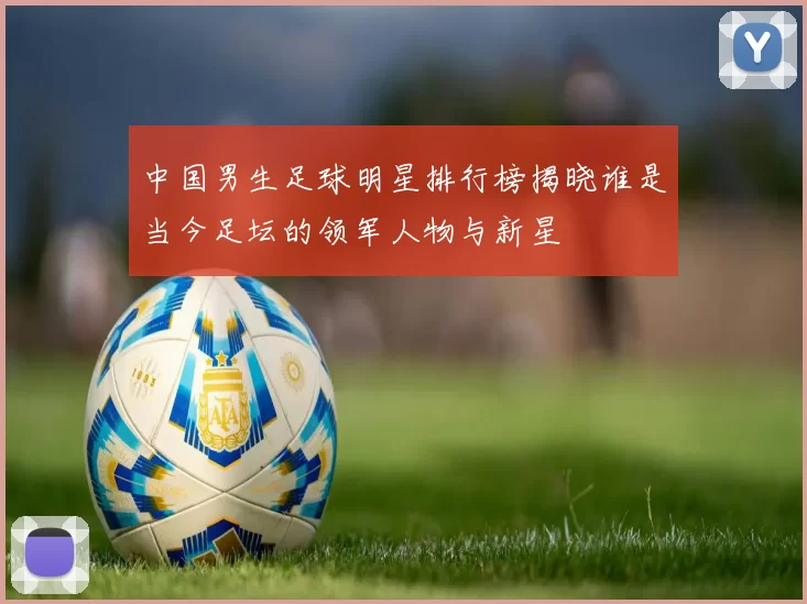 中国男生足球明星排行榜揭晓谁是当今足坛的领军人物与新星